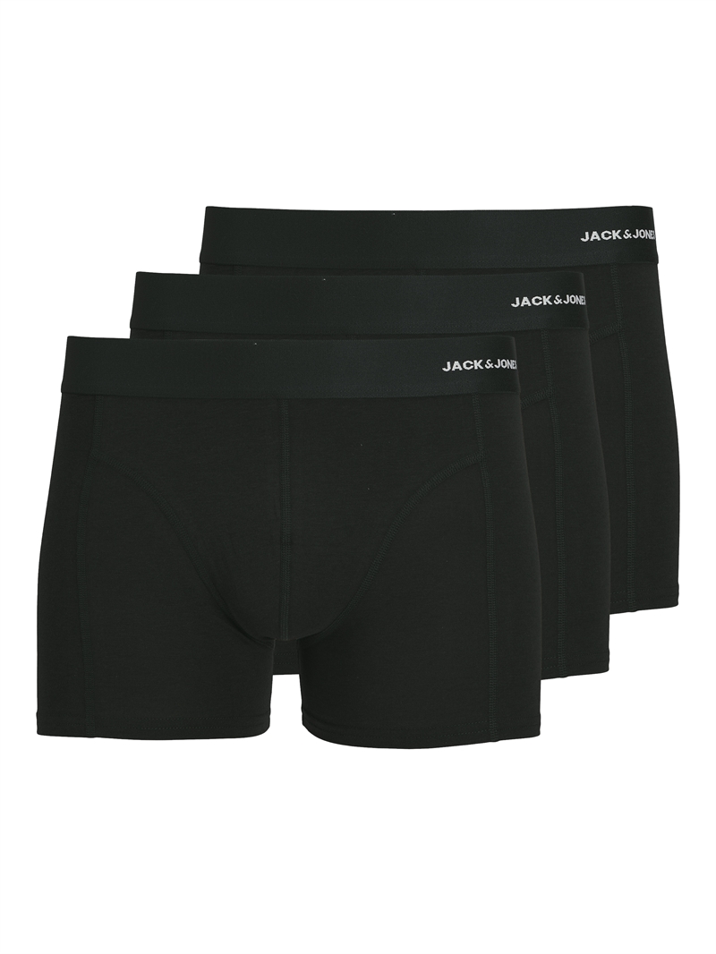 Jack & Jones Underbukser Herre Bamboo 3pak. - Black 