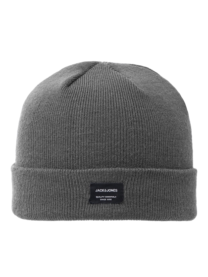 Jack & Jones Hue Beanie - Grey Melange 