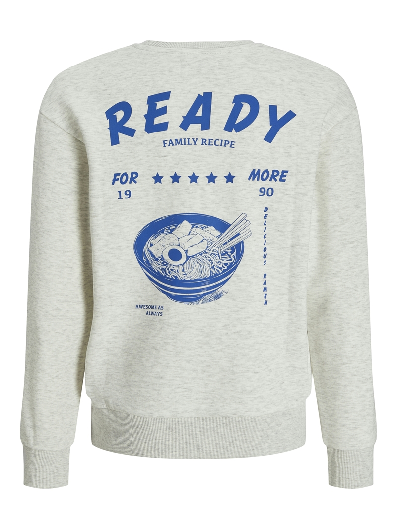 Jack & Jones Sweatshirt Harge - White Melange 