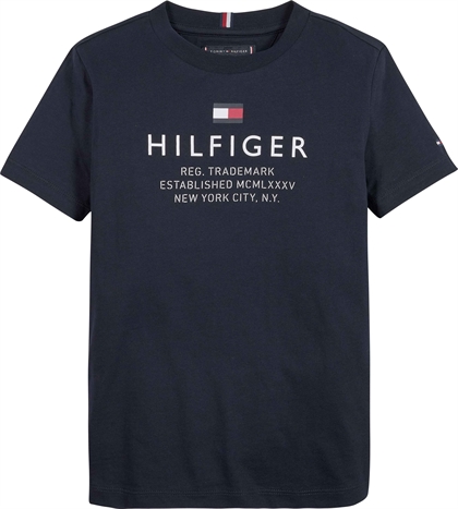 Tommy Hilfiger T-shirt - Logo tee - Desert Sky
