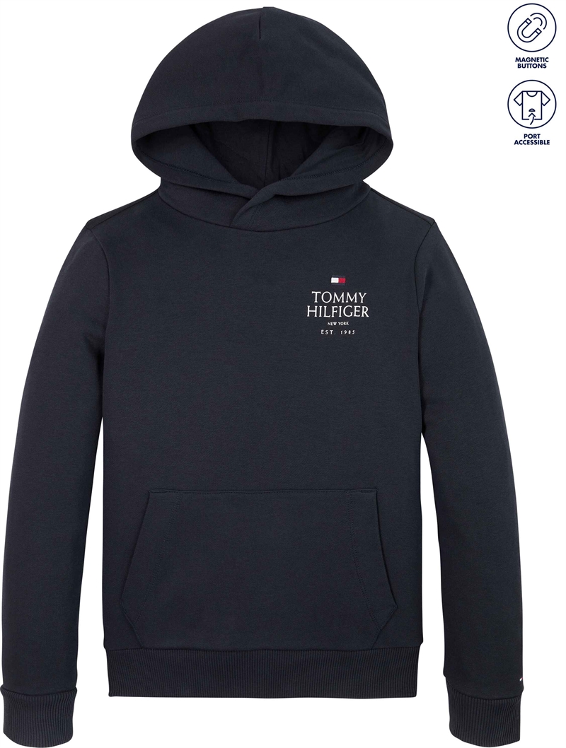 Tommy Hilfiger Hoodie Logo Regula - Navy 