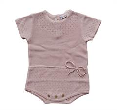 Elodiee strik romper i rosa