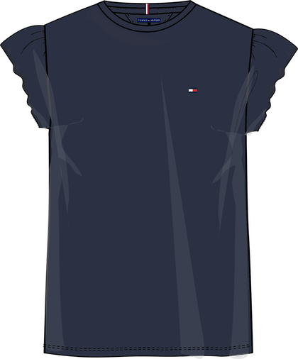 Tommy Hilfiger T-shirt - navy/flæser