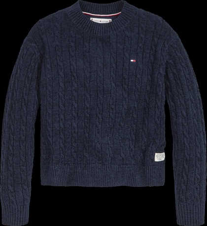 Tommy Hilfiger Cable sweater - Desert Sky