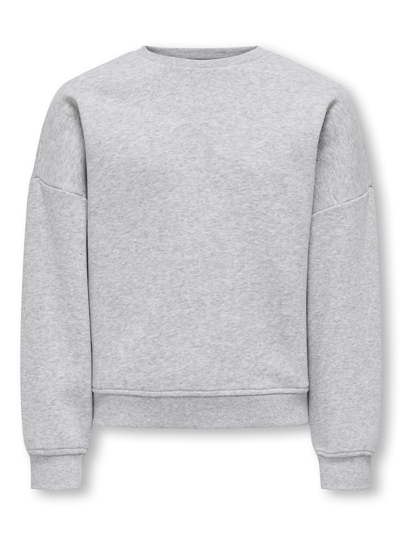 Kids Only Sweatshirt Oversize Noos - Light Grey Melange 