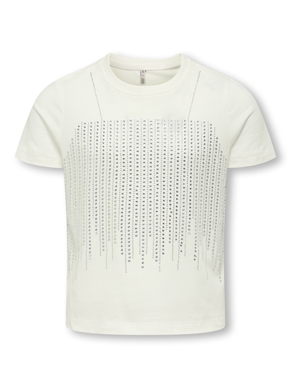 Kids Only T-Shirt Billie Life - Cloud Dancer 