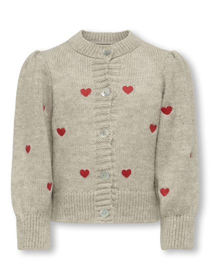 KIDS ONLY Mini Strik Cardigan Silla - Pumice Stone 