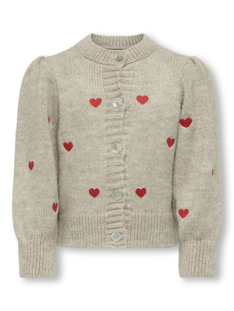 KIDS ONLY Mini Strik Cardigan Silla - Pumice Stone 