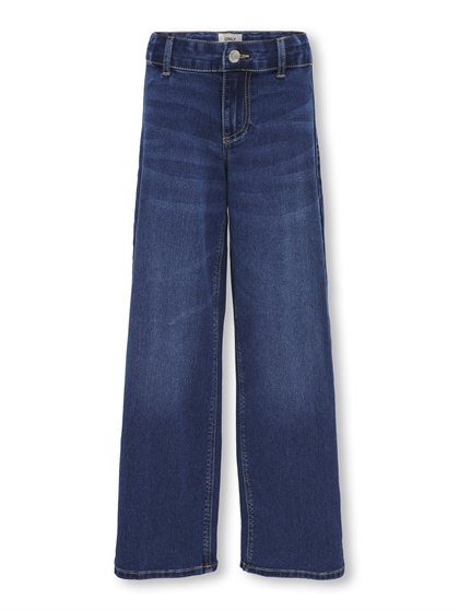 Kids Only Jeans Sylvie Wide - Dark Blue Denim 