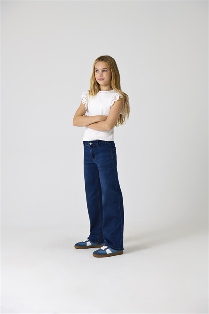 KIDS ONLY Jeans Sylvie Wide - Dark Blue Denim 