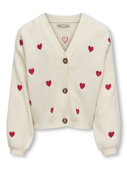 KIDS ONLY Cardigan Dana Life - Birch Hearts 