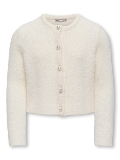 KIDS ONLY Strik Cardigan Petra - Cloud Dancer
