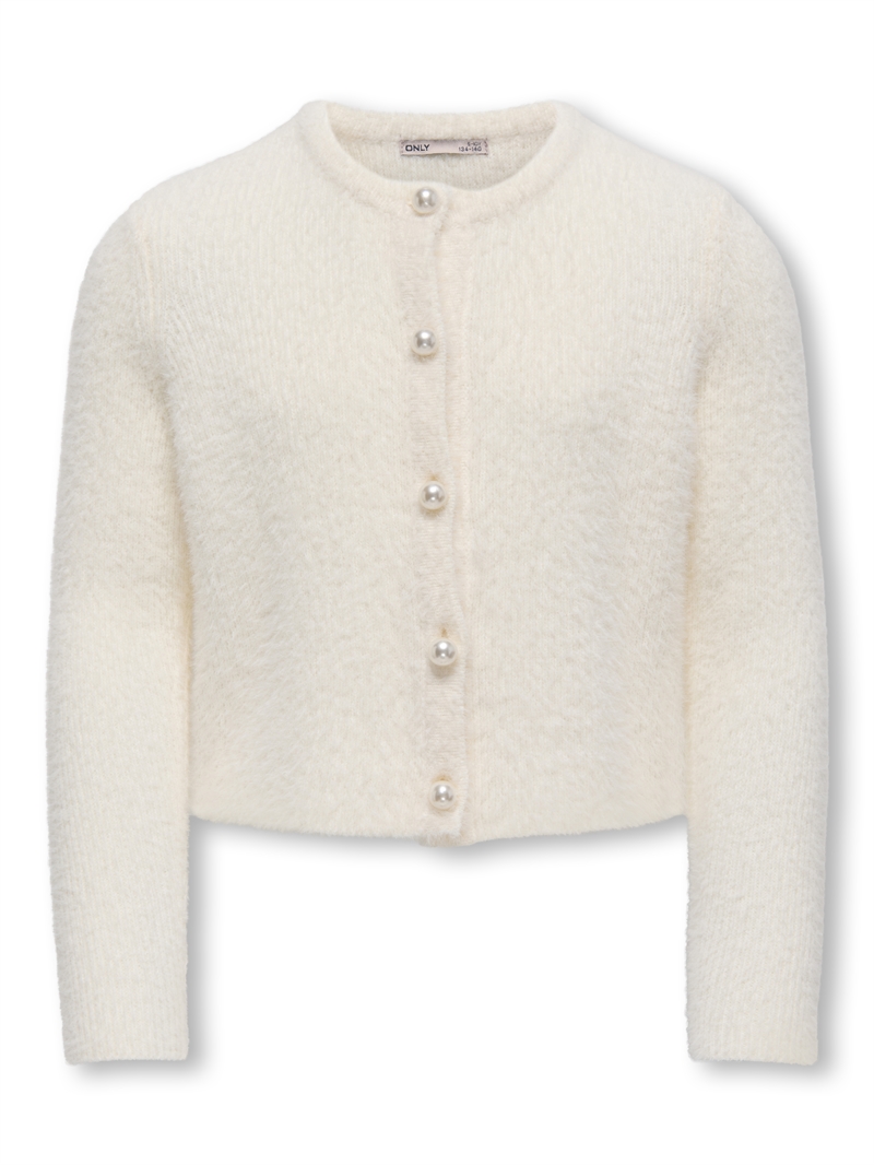 KIDS ONLY Strik Cardigan Petra - Cloud Dancer