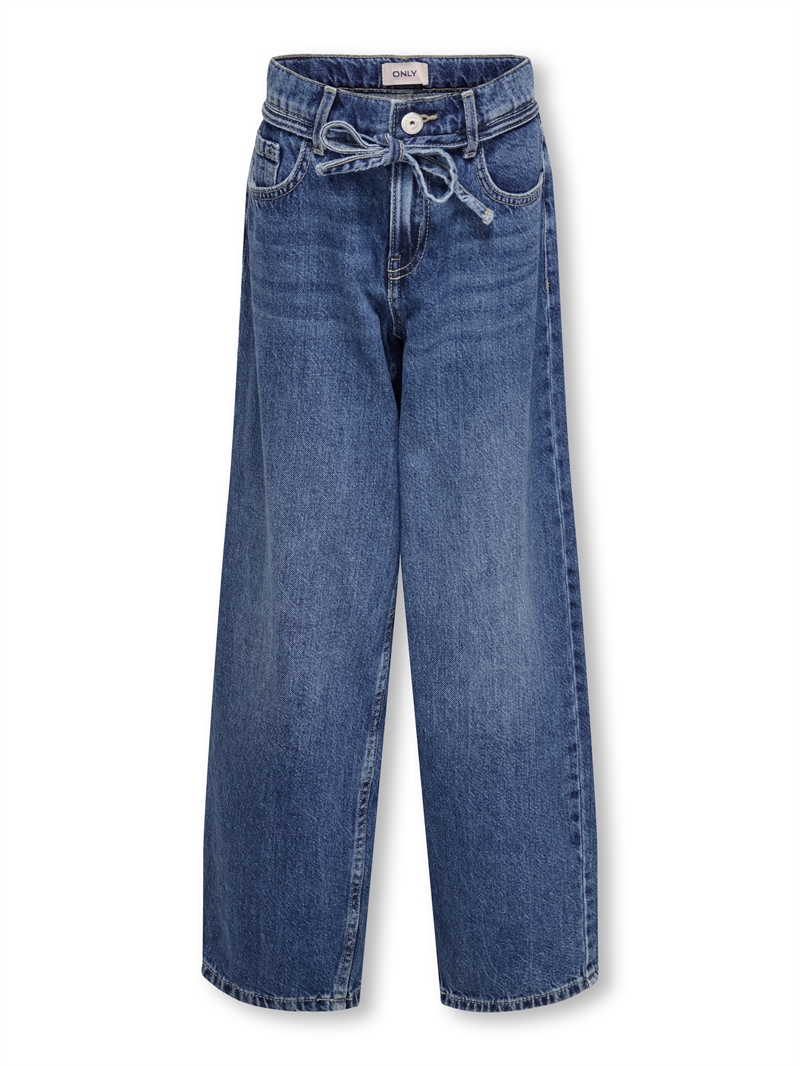 KIDS ONLY Jeans Gianna Straight - Medium Blue Denim 