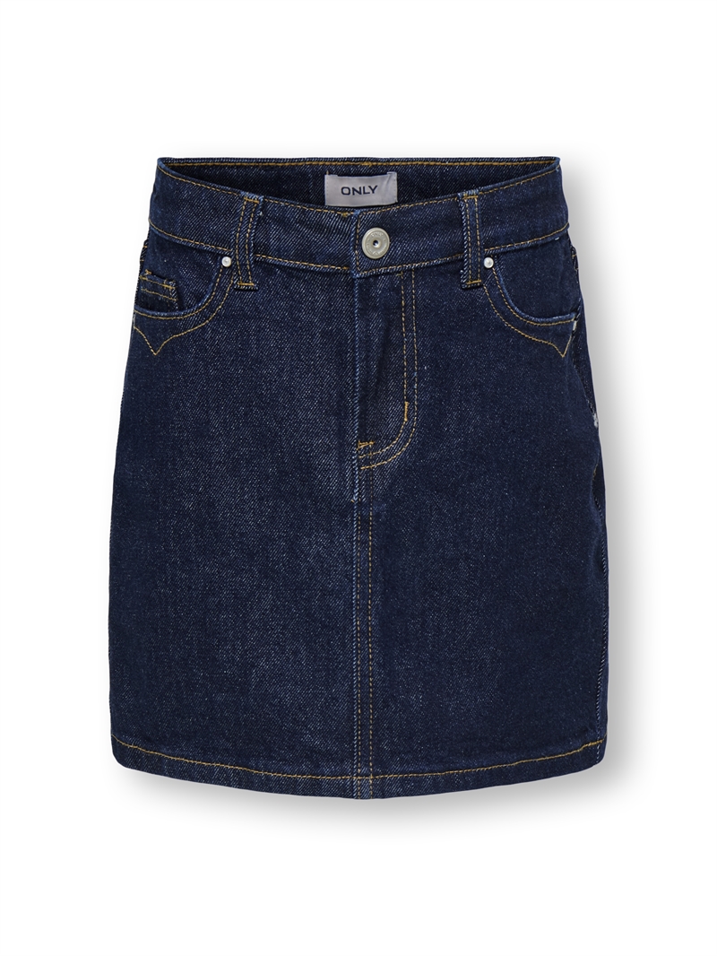Kids Only Nederdel Juicy - Dark Blue Denim 