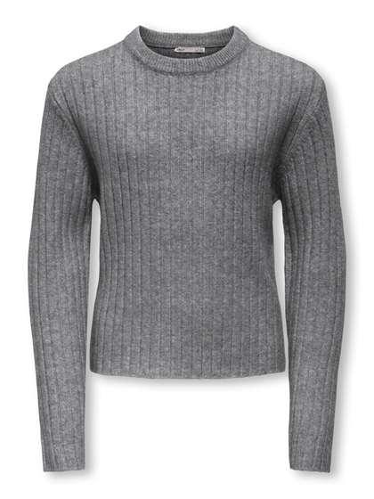 KIDS ONLY Strik Jeanette - Medium Grey Melange 