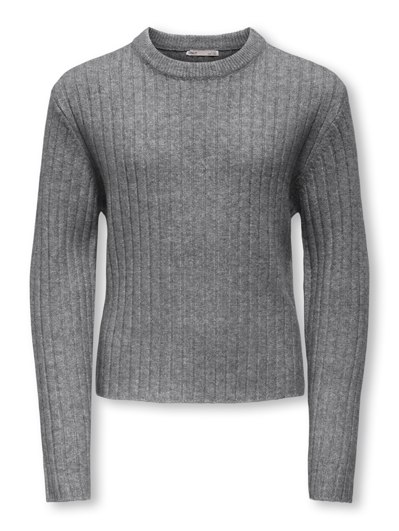 KIDS ONLY Strik Jeanette - Medium Grey Melange 