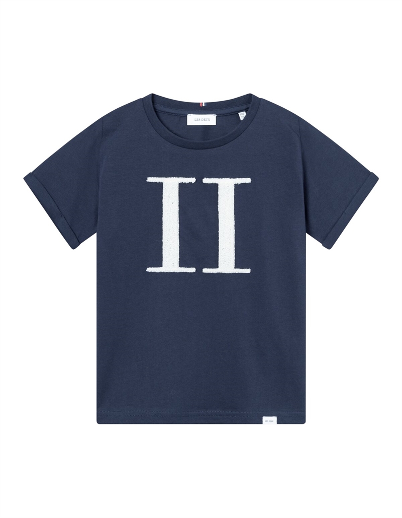 Les Deux T-shirt Encore Boucle - Dark Navy 