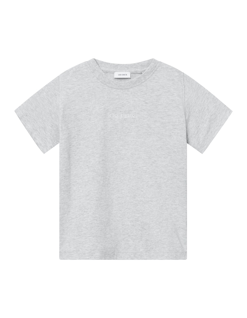 Les Deux T-shirt Dexter - Snow Melange