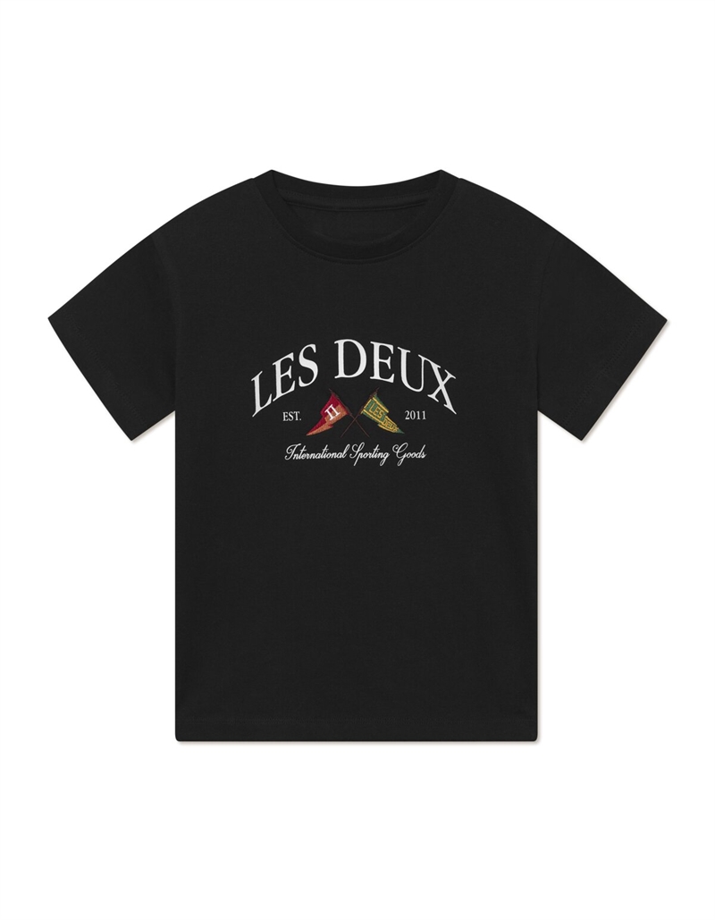 Les Deux T-shirt Lvy League - Black 