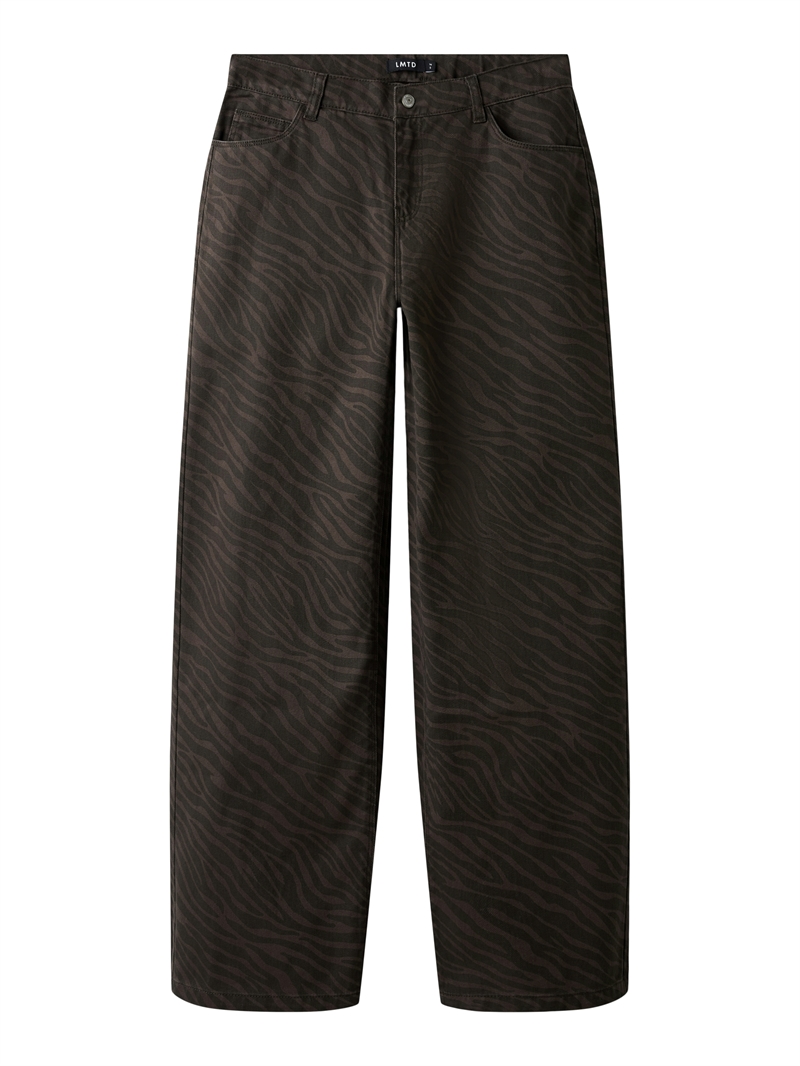 LMTD Jeans Zebra Wide - Chocolate Brown 