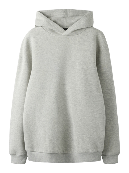 LMTD Loose Hoodie Renar - Light Grey Melange