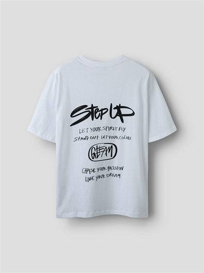 LMTD T-shirt Step - Bright White 