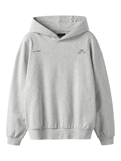 LMTD Hoodie Bature - Light Grey Melange 