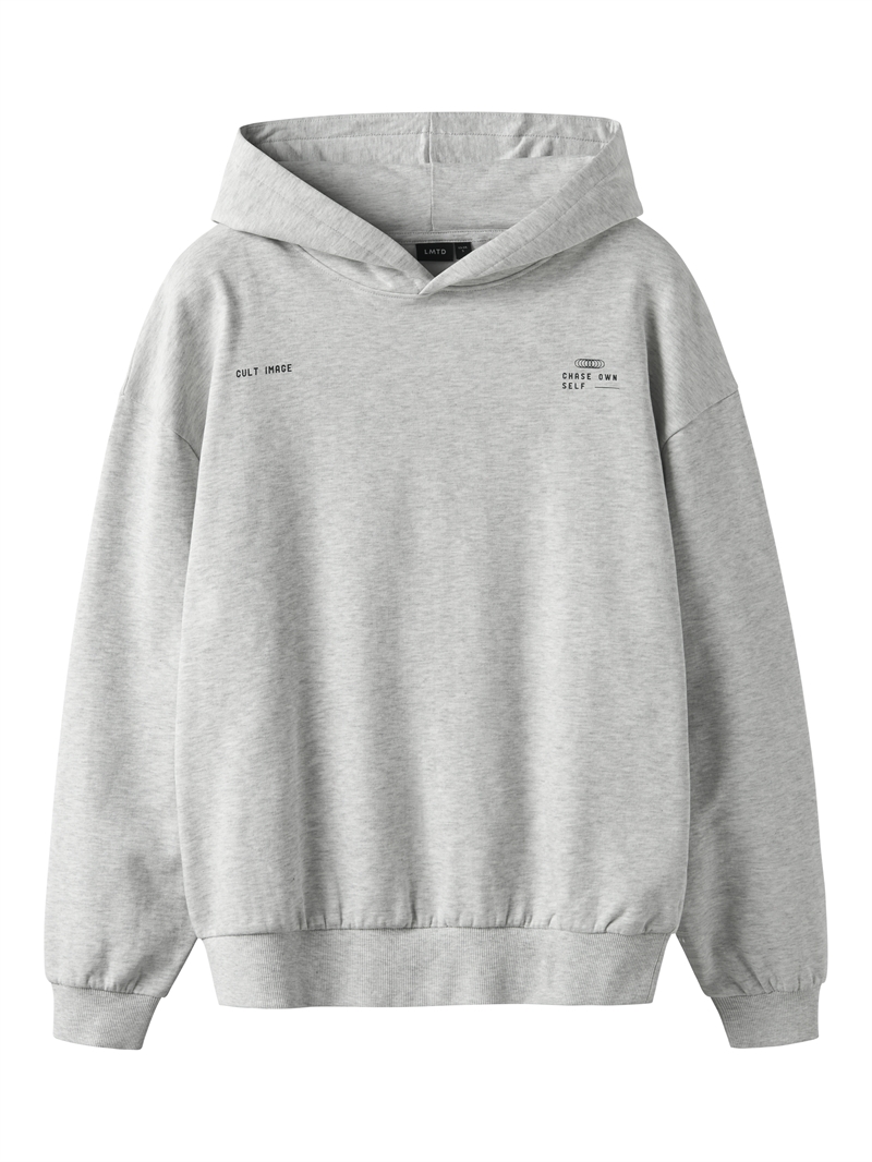 LMTD Hoodie Bature - Light Grey Melange 