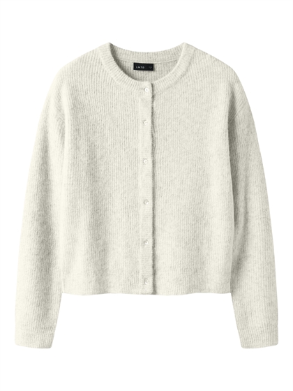 LMTD Strik Cardigan Leave - Antique White