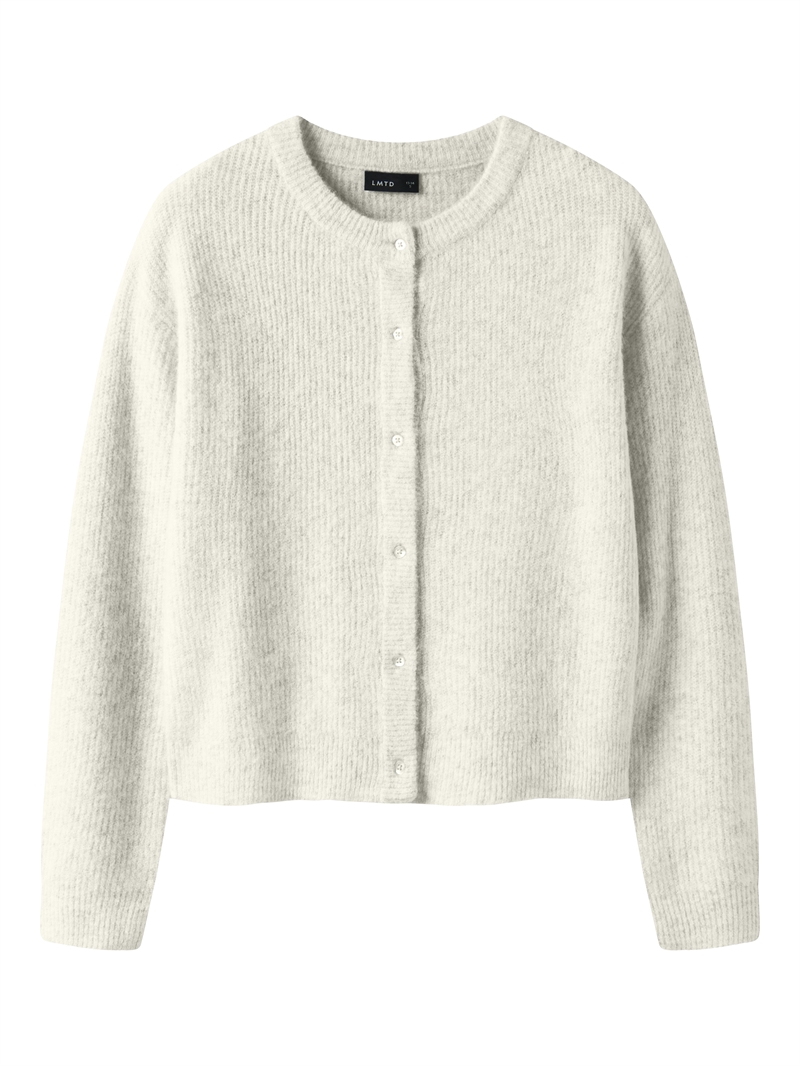 LMTD Strik Cardigan Leave - Antique White