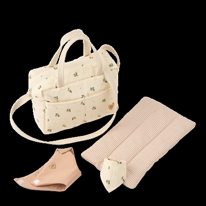 Liewood Pusletaske Neoma Doll Nursery Kit - Peach / Pale tuscany Mix