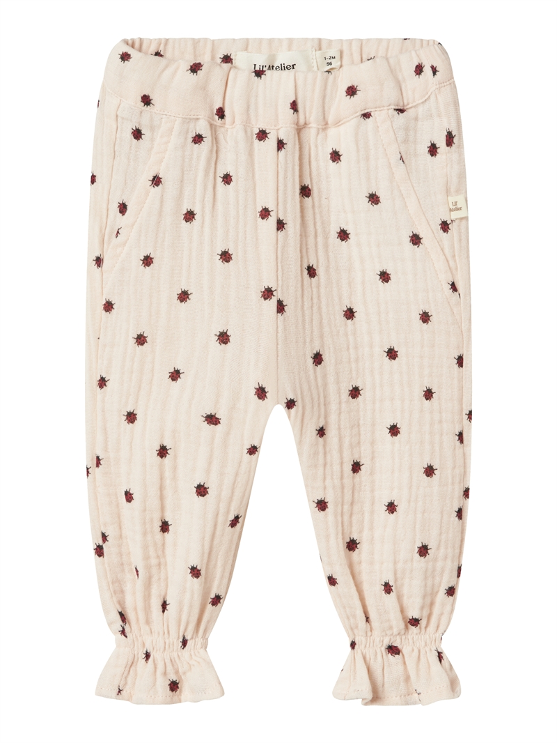 Lil\' Atelier Sweatpants Loose - Silver Peony 