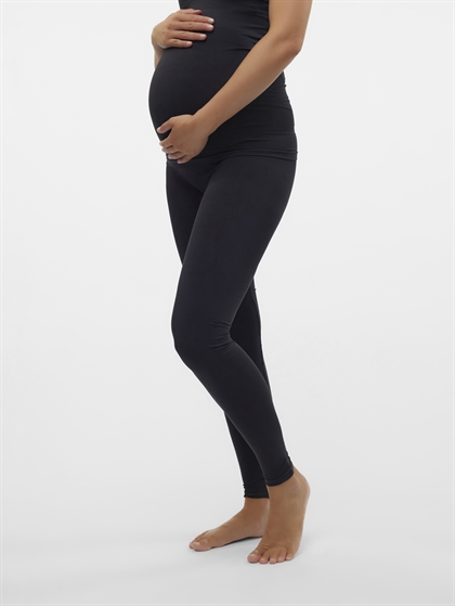 Mamalicious Leggings Tia Jeanna - Sort