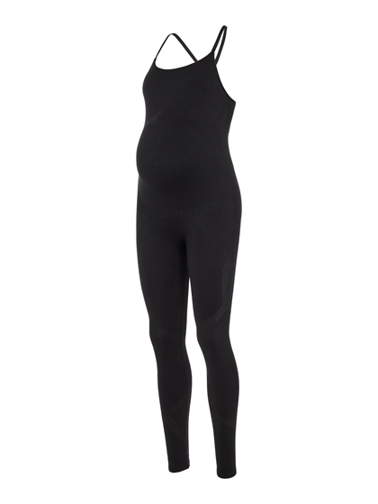 Mamalicious Jumpsuit Paulette Strap Active - Sort 