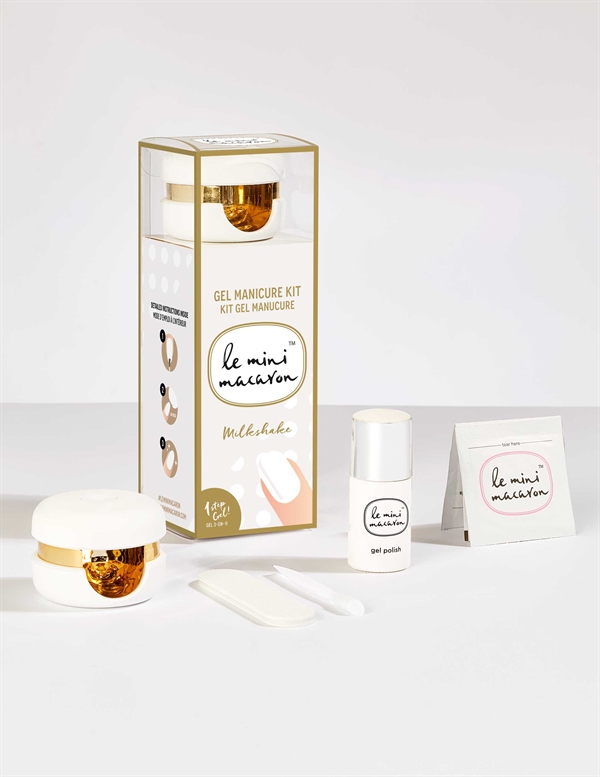 Le Mini Macaron manicure kit - Milkshake  - Kit015