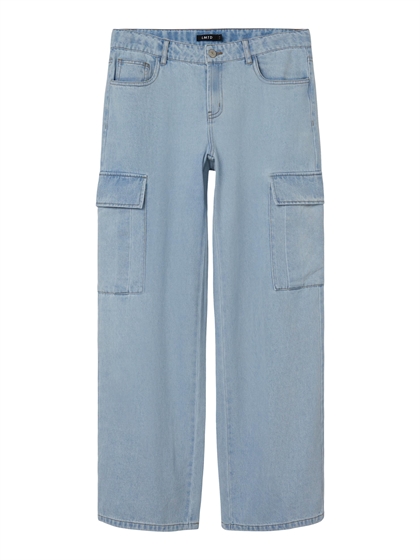 LMTD pige jeans/bukser model "TARTIZZA" - LIGHT BLUE DENIM