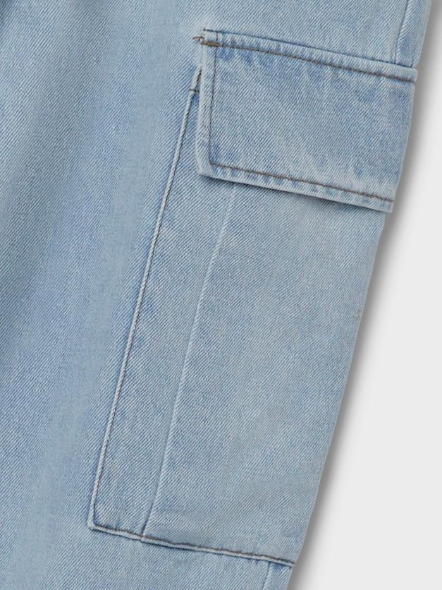 LMTD pige jeans/bukser model "TARTIZZA" - LIGHT BLUE DENIM