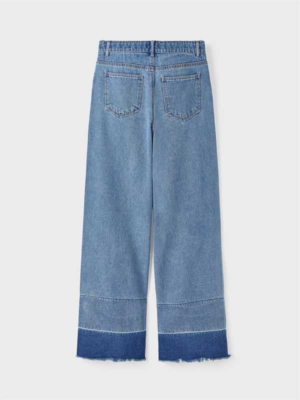 LMTD pige jeans/bukser model "Letizza" vidde - medium blue denim