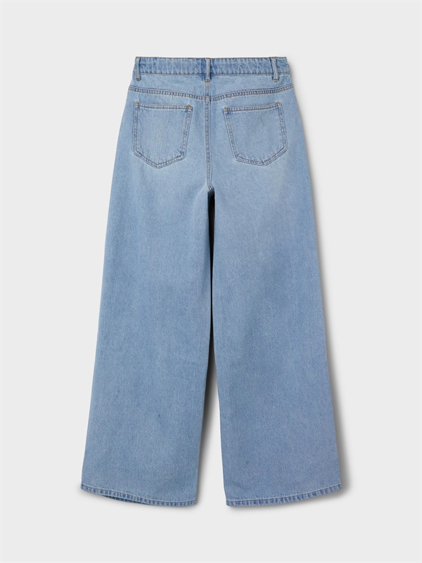 LMTD pige jeans/bukser model "Frilizza" vidde - Light blue denim