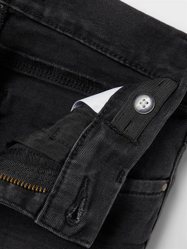 LMTD pige jeans/bukser model "Fatonson" vidde - Sort denim