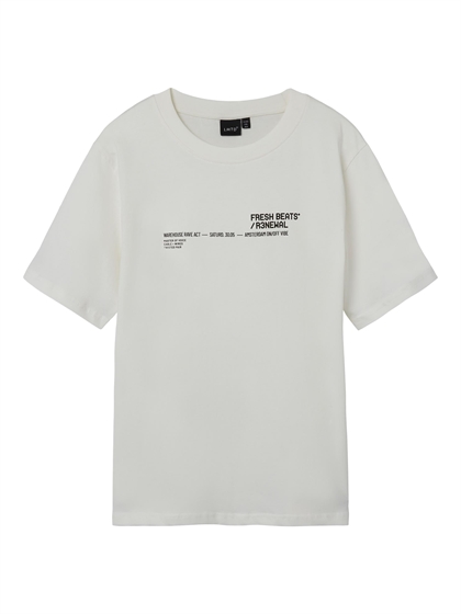 LMTD dreng/pige t-shirt "KEITH" - WHITE 