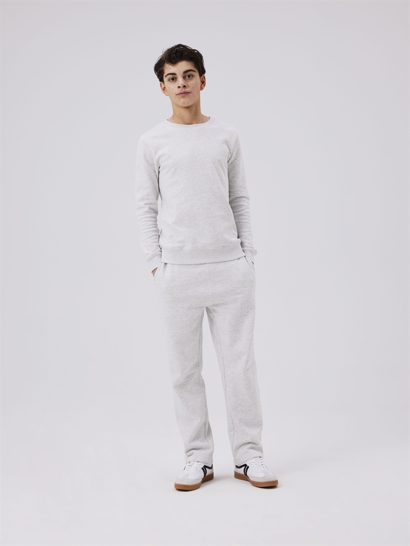 LMTD Sweatpants Niza - Light Grey Melange