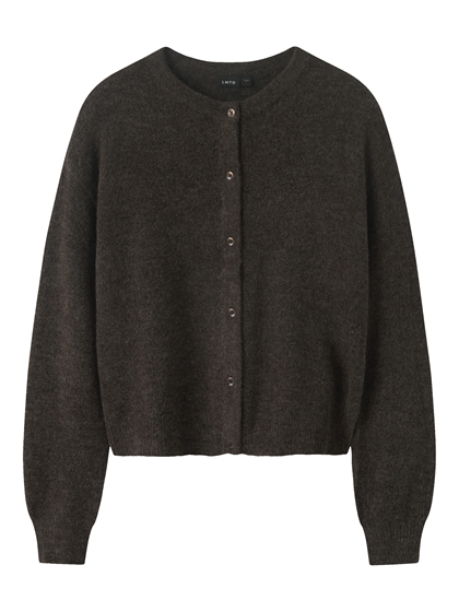 LMTD Cardigan Flodet - Chocolate Brown 