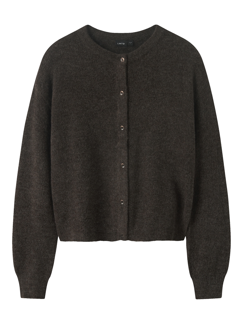 LMTD Cardigan Flodet - Chocolate Brown 