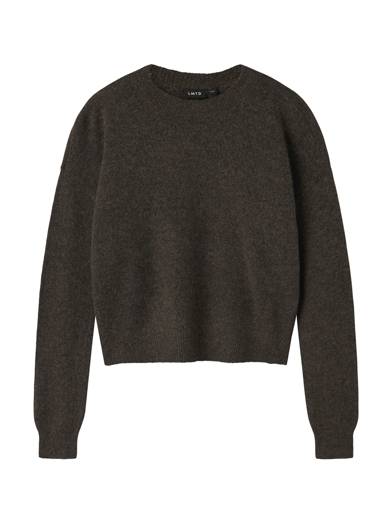 LMTD Cardigan Flodet - Chocolate Brown 