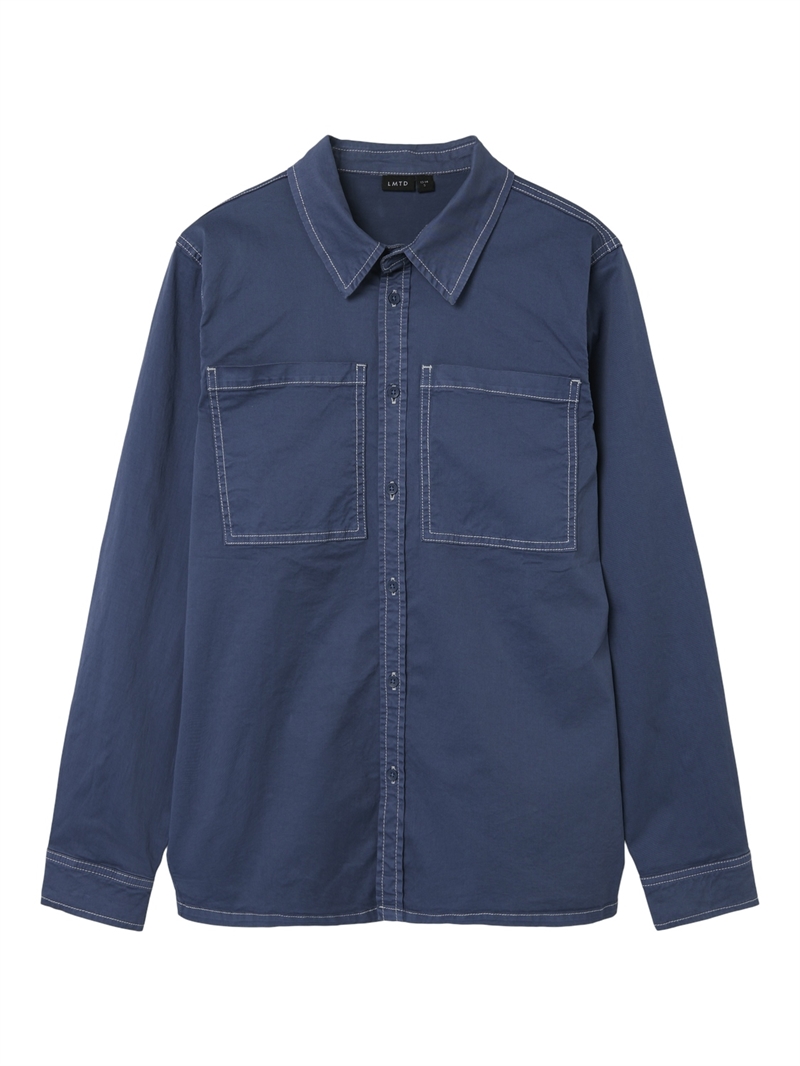 LMTD Skjorte Overshirt Suni - Vintage 