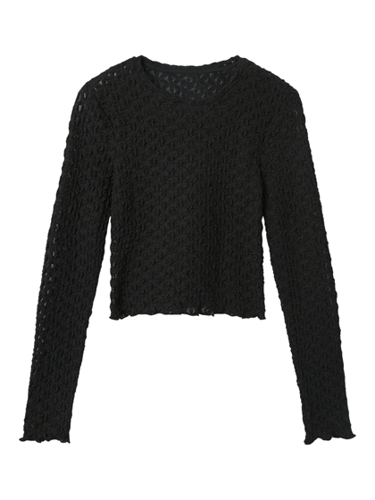 LMTD Ralma Bluse – Trendy og behagelig bluse til teens i sort 