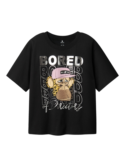 LMTD T-shirt Fabrina - Black 
