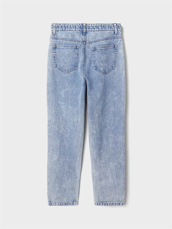 LMTD pige jeans/bukser model "Nifslizza mom" vidde - medium blue denim 